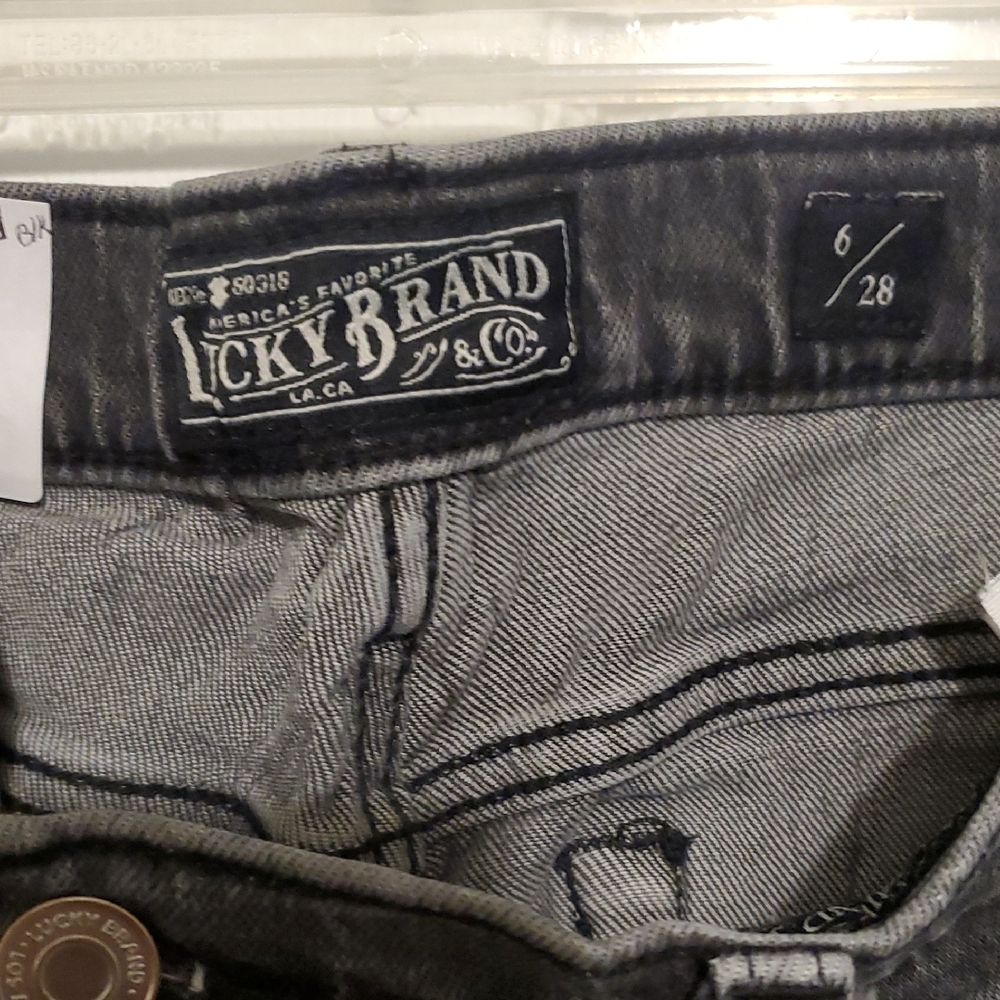 Lucky Brand Charcoal Denim Jeans - Picture 2 of 5